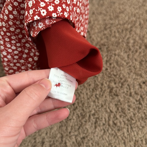 Pink Lily floral babydoll dress - Picture 4 of 6